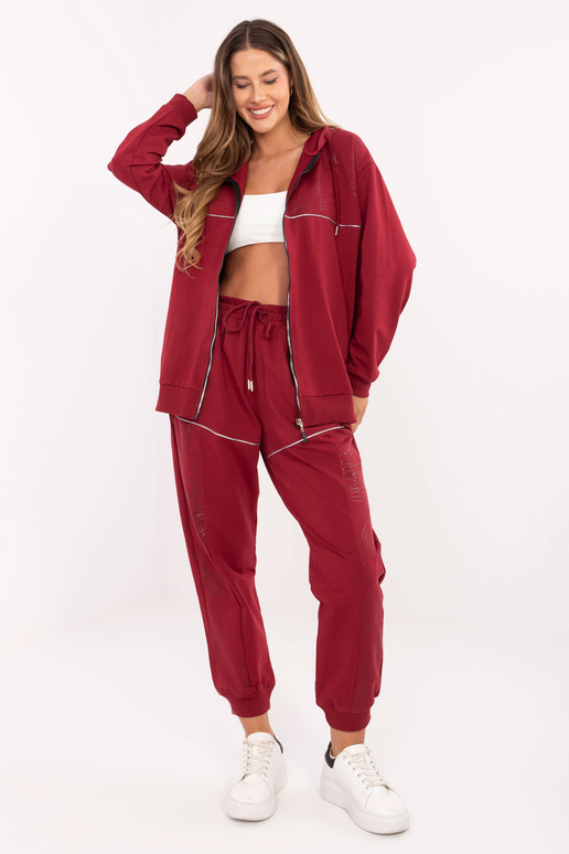 Komplet-RV-KMPL-A881.15-bordowy Komplet-RV-KMPL-A881.15-bordowy