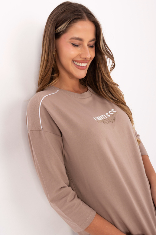 Bluzka-RV-BZ-A826.89-ciemny bezowy