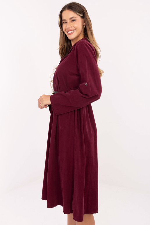 Sukienka-MI-SK-92400.17-bordowy