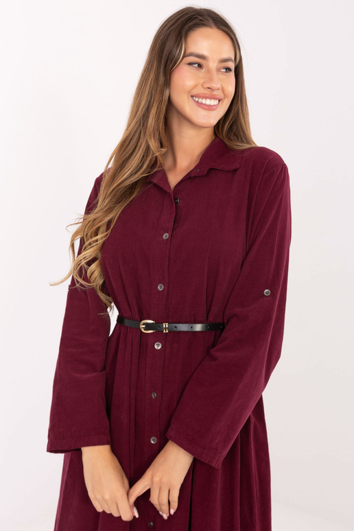 Sukienka-MI-SK-92400.17-bordowy