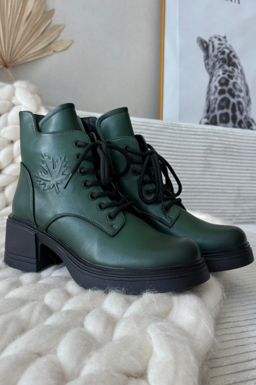 Dámské dřeváky  zateplené Vinceza 39950 khaki Dámské dřeváky  zateplené Vinceza 39950 khaki