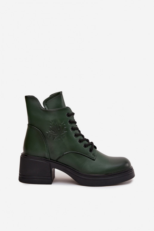 Dámské dřeváky  zateplené Vinceza 39950 khaki Dámské dřeváky  zateplené Vinceza 39950 khaki