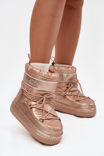 Sněhule  se stylovými detaily O'NEILL LISA WOMEN HIGH 90253012.99U zlaté barvy