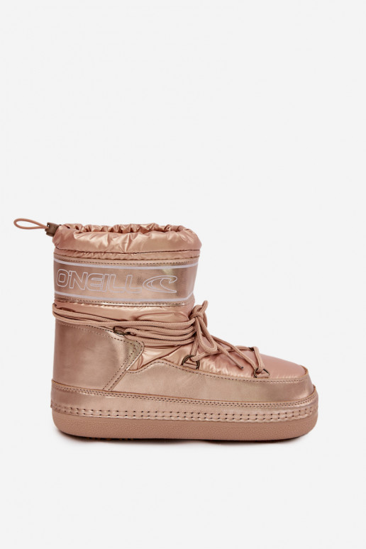 Sněhule  se stylovými detaily O'NEILL LISA WOMEN HIGH 90253012.99U zlaté barvy Sněhule  se stylovými detaily O'NEILL LISA WOMEN HIGH 90253012.99U zlaté barvy