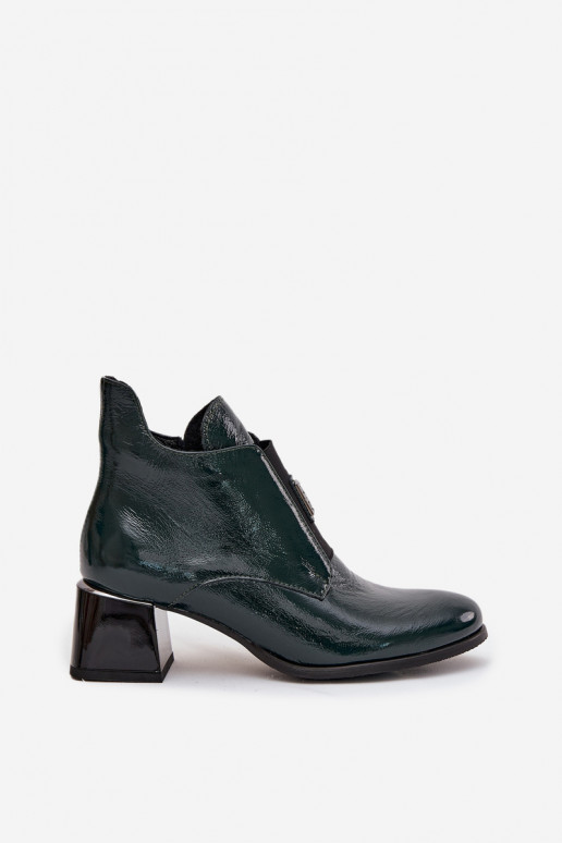  s efektem laku Dřeváky   Detalem zateplené Zazoo 60560 khaki