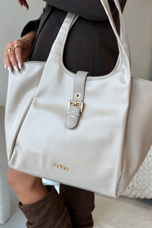 Kabelka ka s přezkami NOBO BAG6010-015 