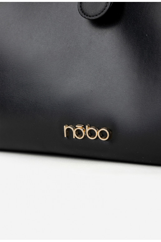 Kabelka ka s přezkami NOBO BAG6010-020 černá