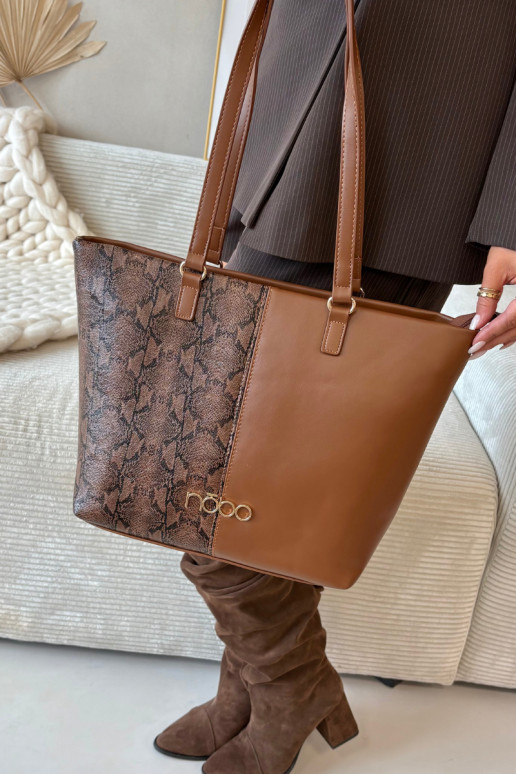 Kabelka ka  NOBO BAG5740-M17 hnědá