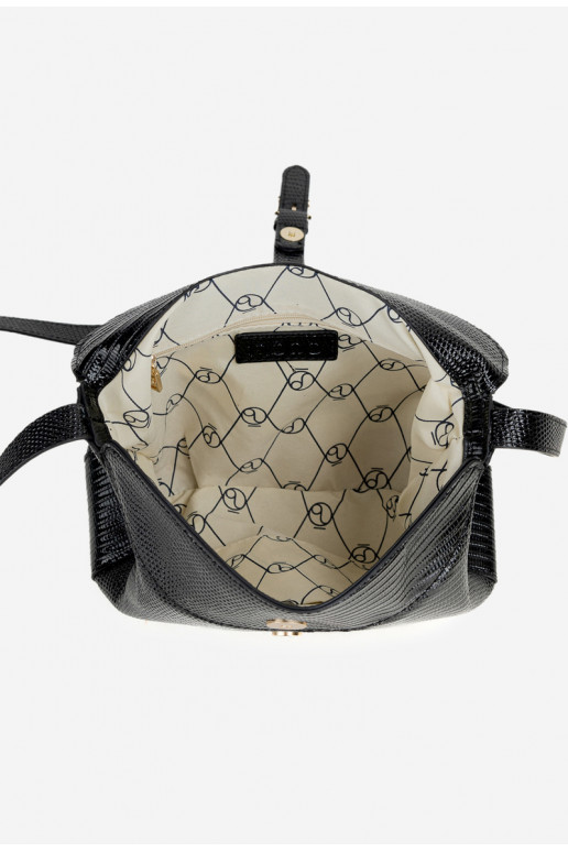 Kabelka  Z Drobnym Tłoczeniem NOBO BAG5780-M20 černá