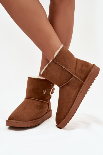 Sněhule  s přezkami Wrangler 20253091.37B Camel 2