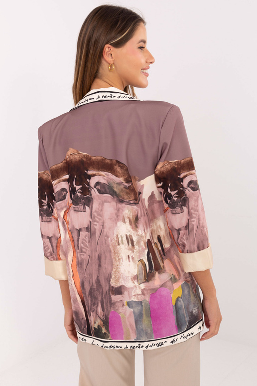 Marynarka-IT-MA-18525.80-ciemny bezowy