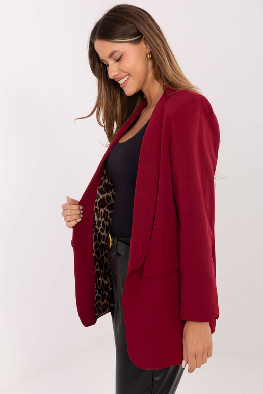 Marynarka-DHJ-MA-18657-1.86-bordowy