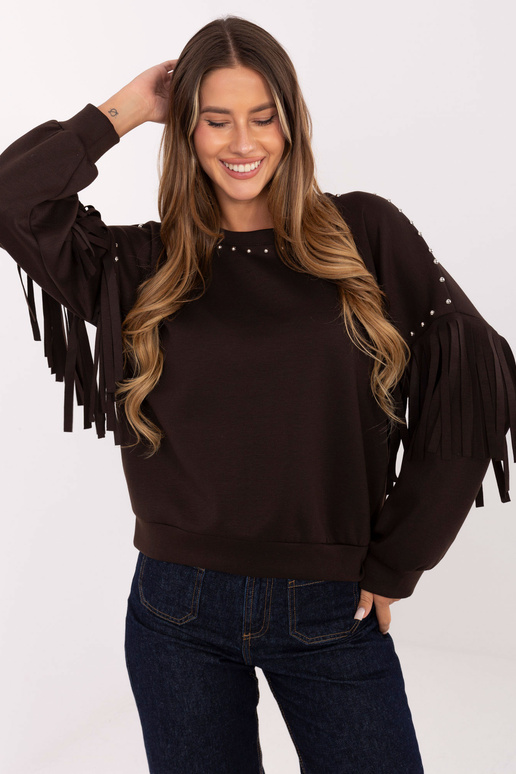 Bluza-IT-BL-21731.85-ciemny brązowy