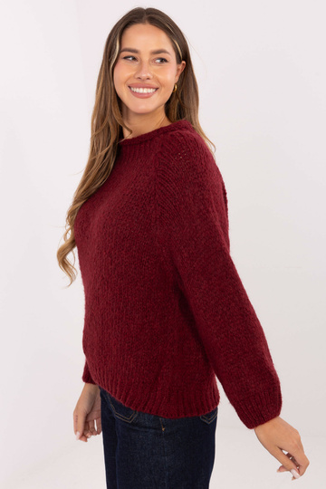 Sweter-MI-SW-1311.31-bordowy 2