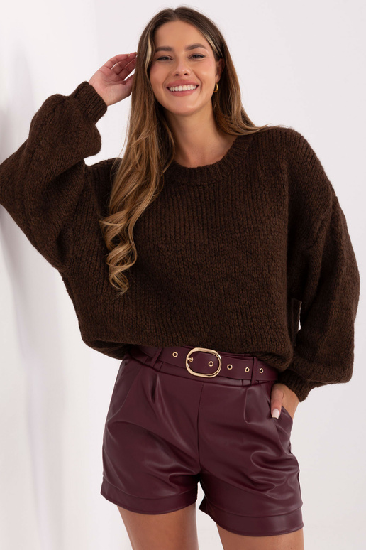 Szorty-IT-SN-FL8701.97-bordowy