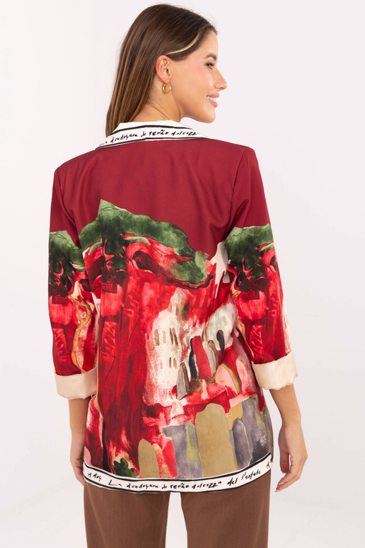 Marynarka-IT-MA-18525.80-bordowy