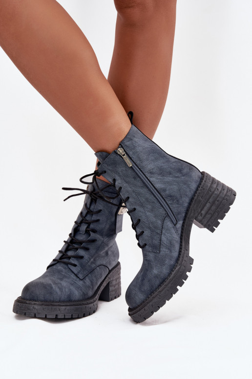 Dřeváky Dámské boty    Detalem Artiker 57C0212 modrá