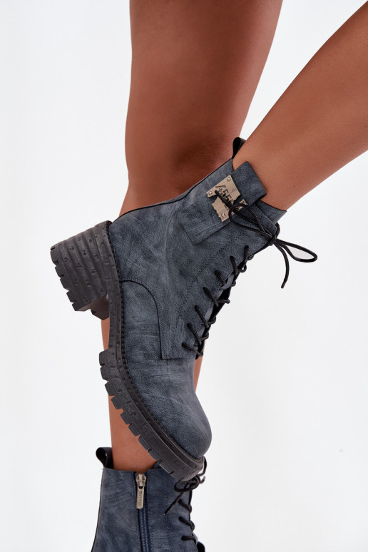 Dřeváky Dámské boty    Detalem Artiker 57C0212 modrá