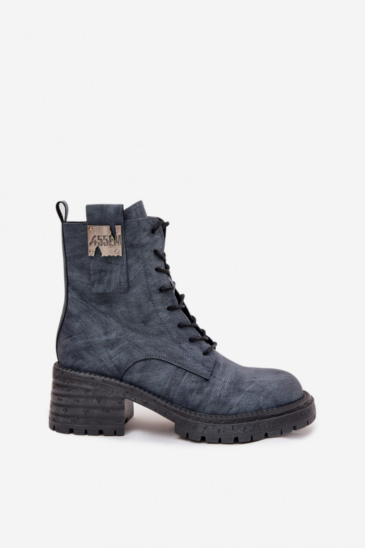 Dřeváky Dámské boty    Detalem Artiker 57C0212 modrá