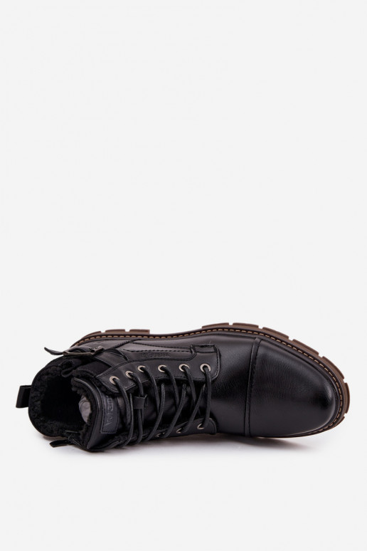 zimní boty  Wrangler 20253035.11A tmavě hnědá