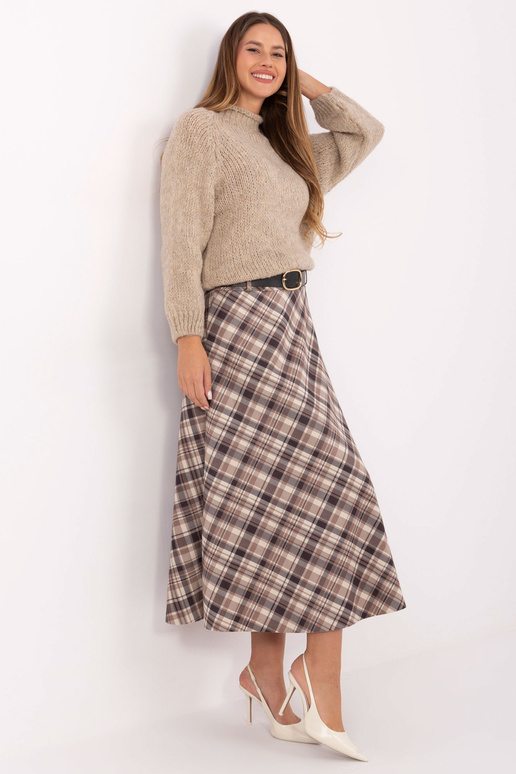 Tmavě béžová sukně