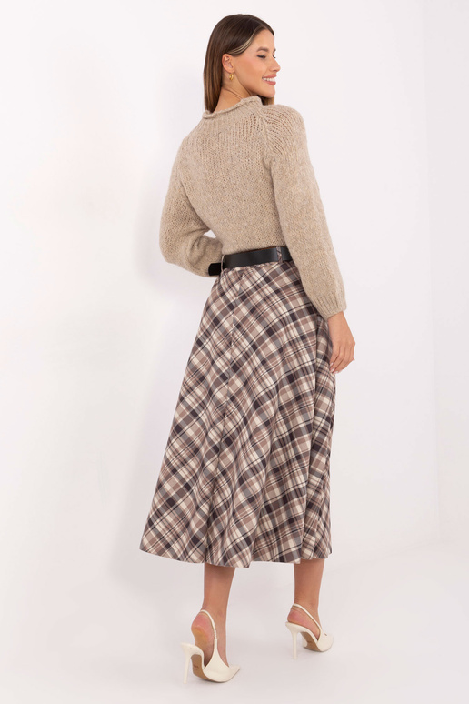 Tmavě béžová sukně