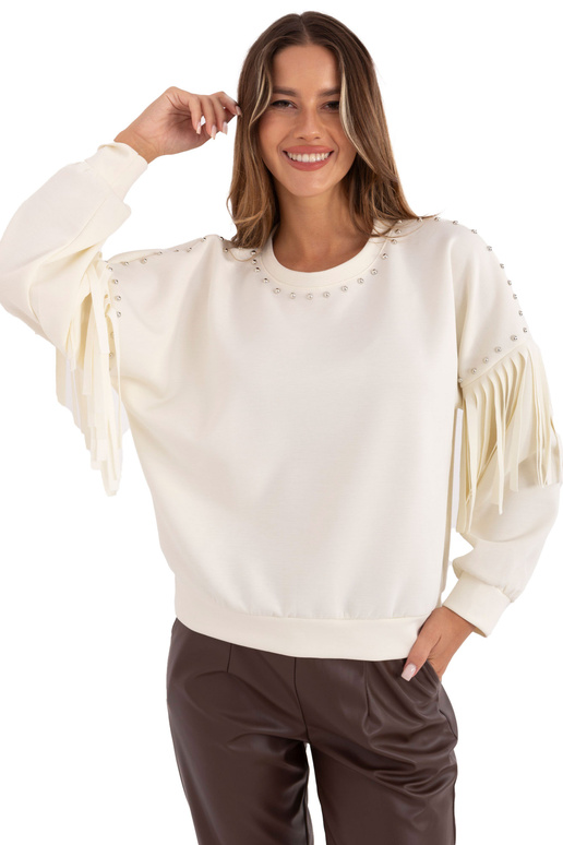 Svetr krémové barvy