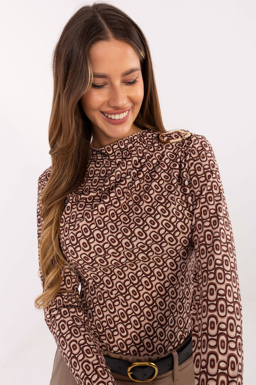 Halenka tmavě pískové barvy