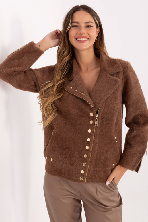 Světlá hnědá bunda