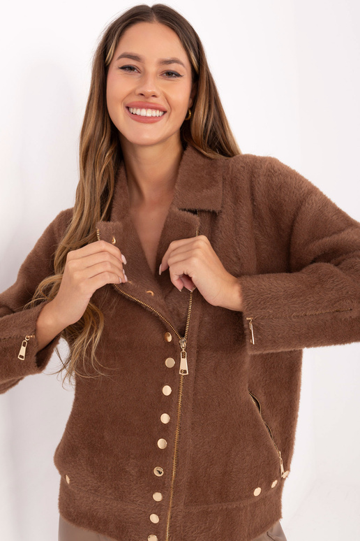 Světlá hnědá bunda