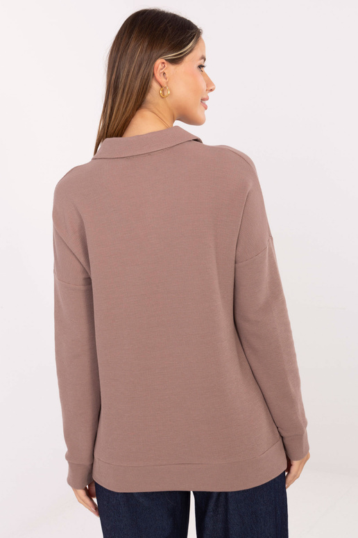 Halenka tmavě pískové barvy