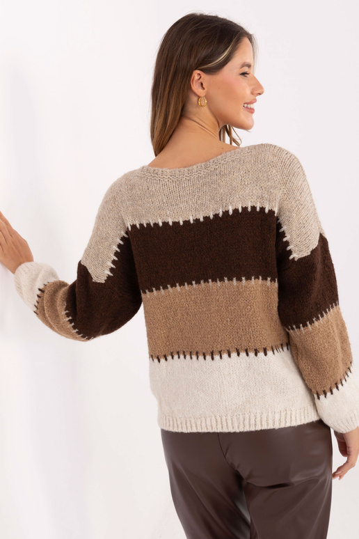 Světlé pískové svetřík