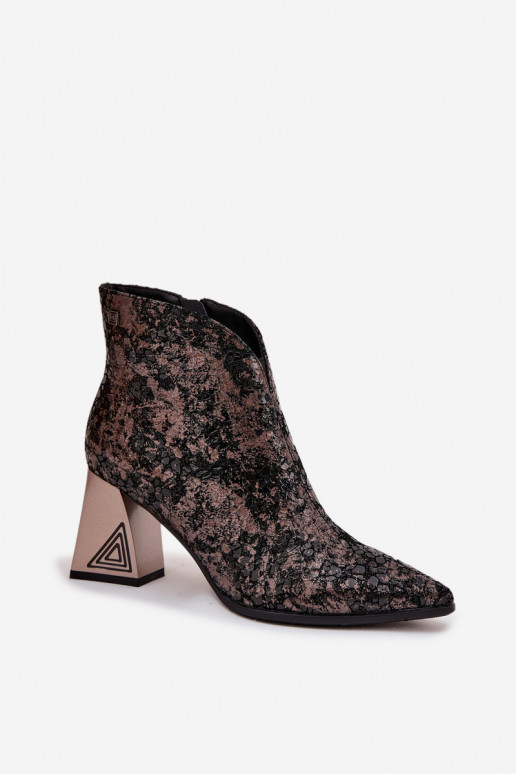 Dámské podpatky D&A CR52-679 Černé  Dámské podpatky D&A CR52-679 Černé