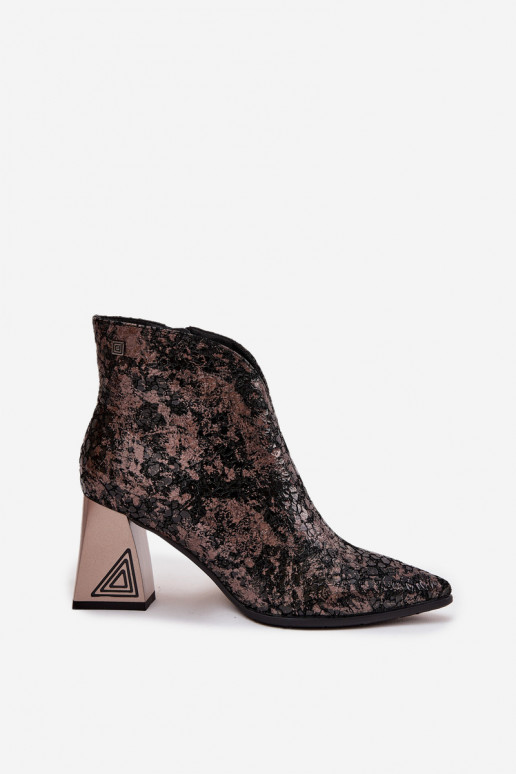 Dámské podpatky D&A CR52-679 Černé  Dámské podpatky D&A CR52-679 Černé