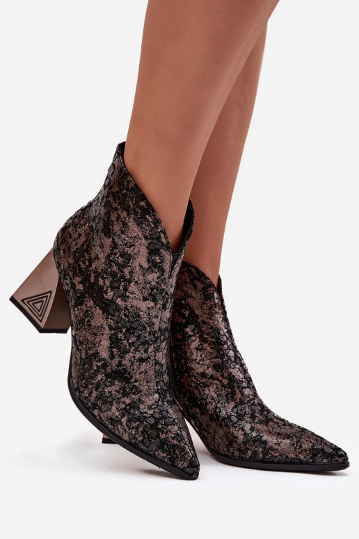 Dámské podpatky D&A CR52-679 Černé  Dámské podpatky D&A CR52-679 Černé