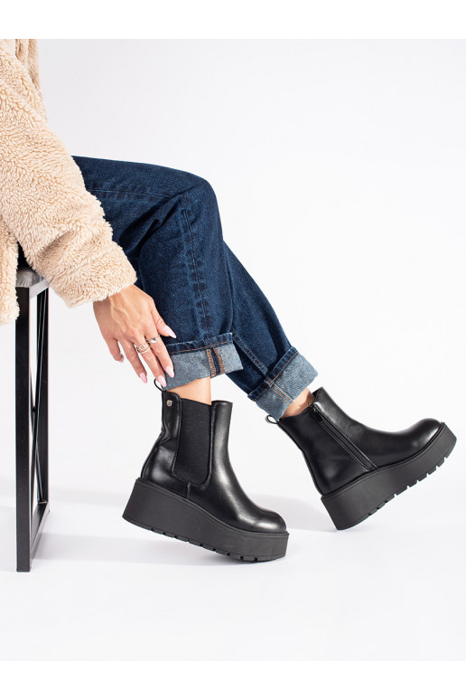 Černé Dámská obuv 