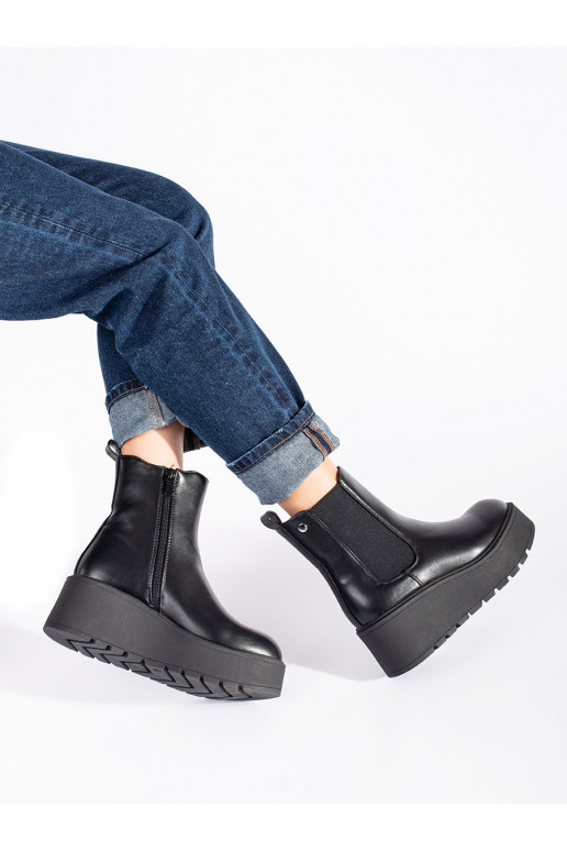 Černé Dámská obuv 