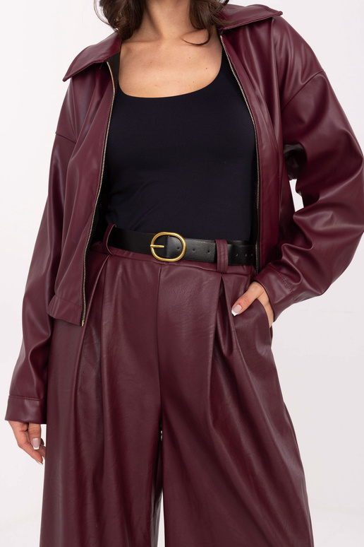 Kalhoty bordó barvy Kalhoty bordó barvy