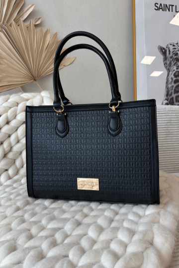 Kabelka Z Tłoczonym  NOBO BAG6150-020 černá