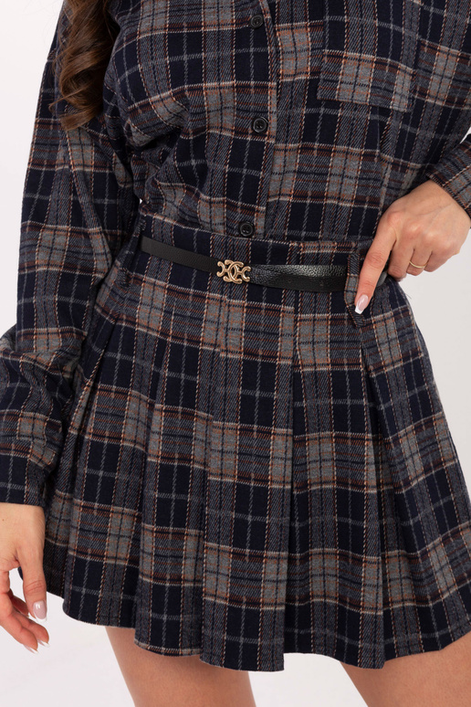 Tmavě modrá sukně