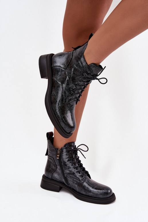 s efektem laku Dřeváky   D&A LZ52-954 tmavě modrá