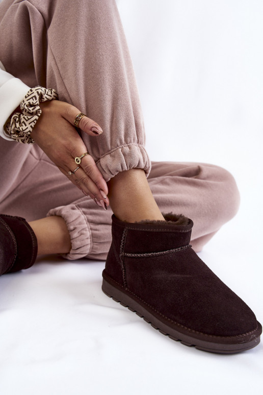  ze semiše  Sněhule hnědá Shelie