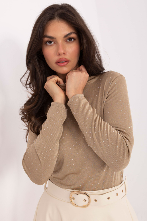 Tričko IT tmavě pískové barvy