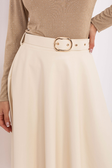 Sukně světle pískové barvy