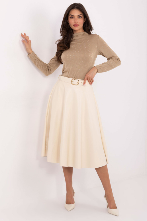 Sukně světle pískové barvy