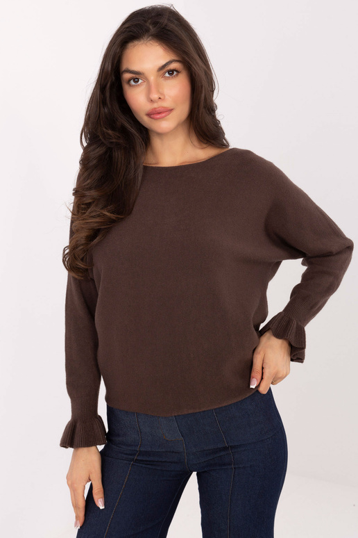 Svetr IT tmavě hnědý