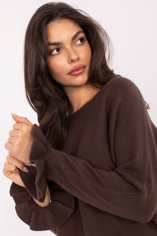 Svetr IT tmavě hnědý