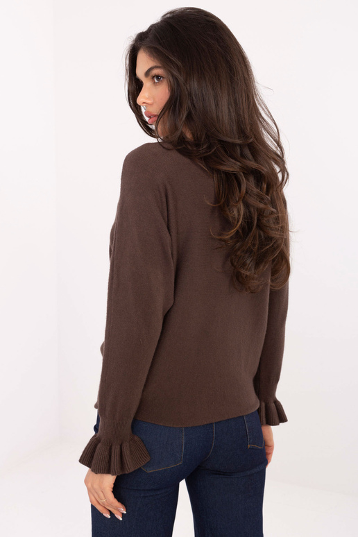 Svetr IT tmavě hnědý