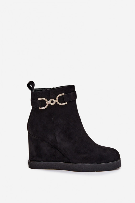 Dámské podpatky   Detalem Černé Marivana Dámské podpatky   Detalem Černé Marivana