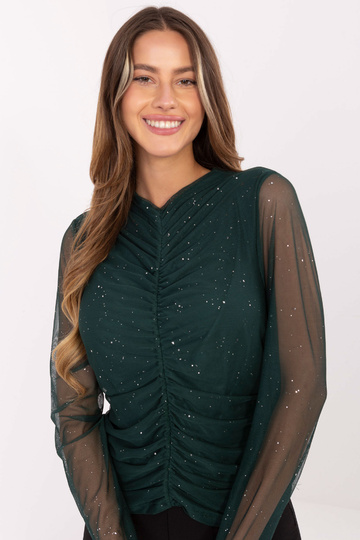 Halenka tmavě zelená